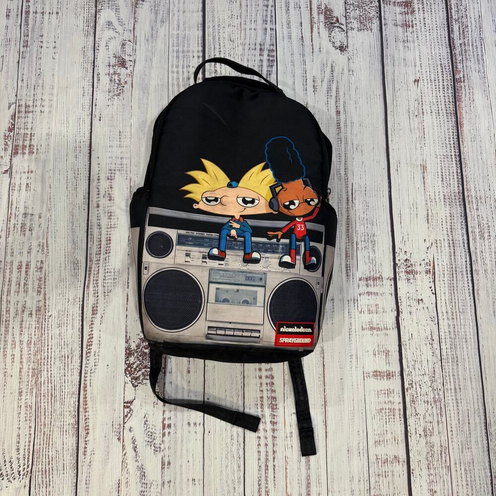 Sprayground Hey Arnold Anime on Stereo Limited Edition Backpack